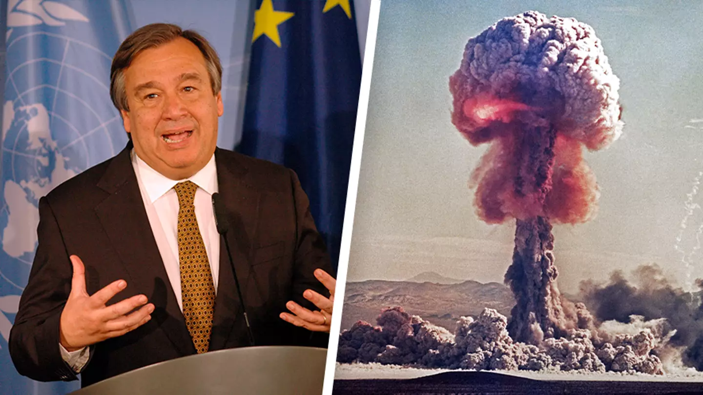 United Nations Chief Says The World Is 'One Mistake Away From Nuclear Annihilation’