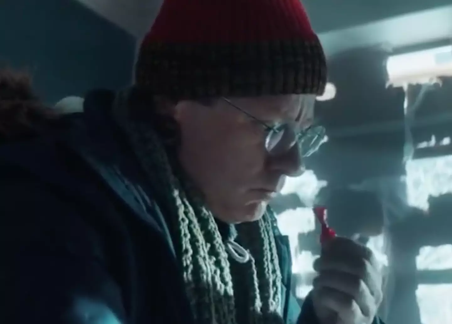 The ad implies Europeans will be eating their pets by 2023.