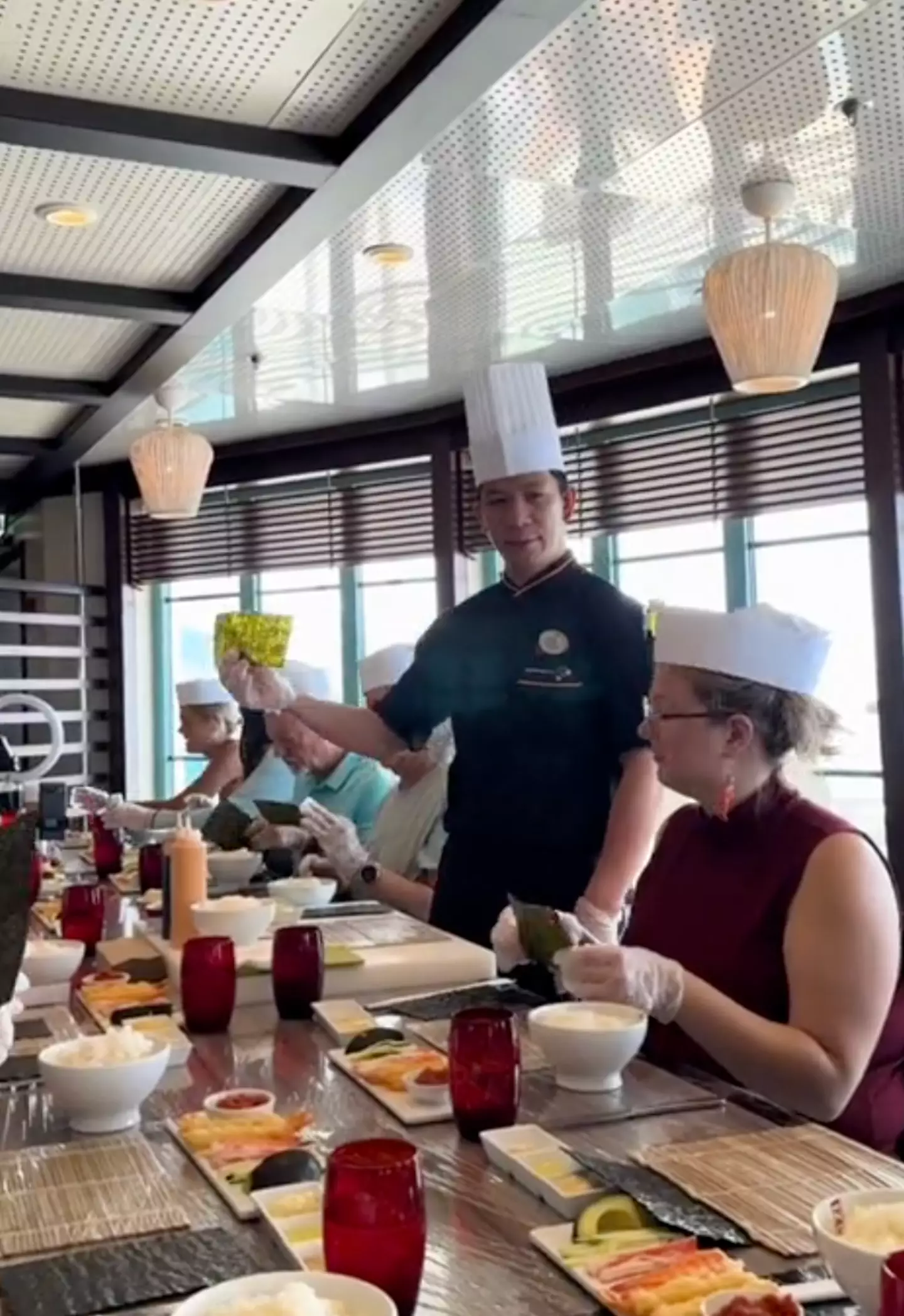 There's even cooking classes.