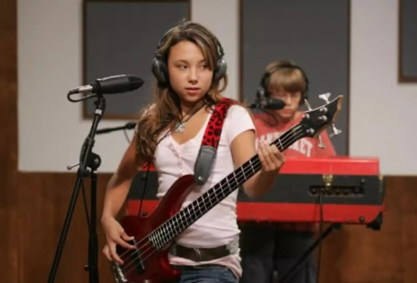 Allie Dimeco on The Naked Brothers band.