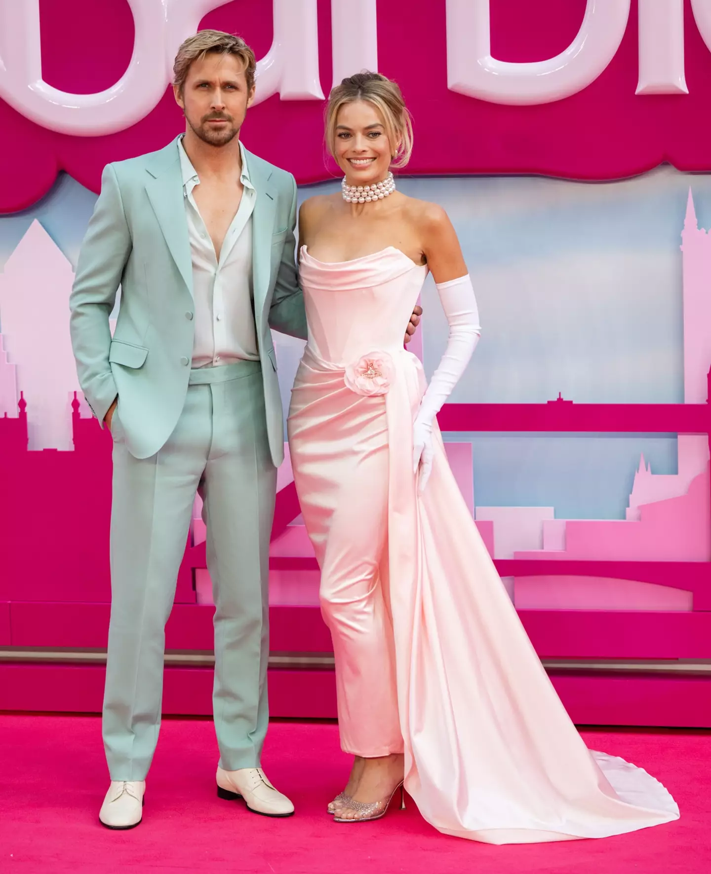 Ryan Gosling and Margot Robbie star in Barbie together.