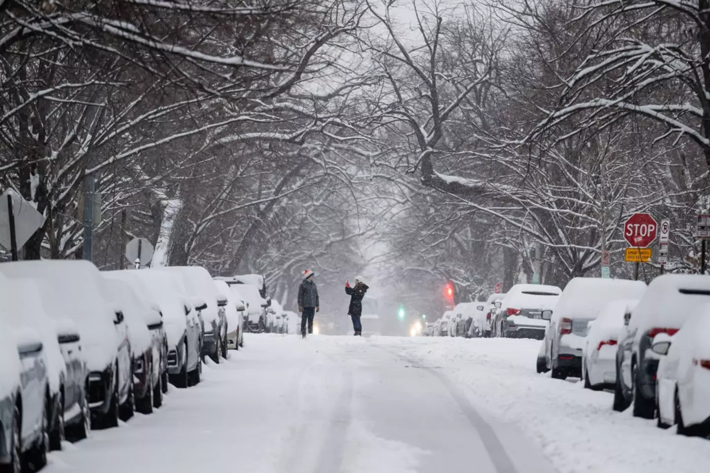 Washington has had its fair share of snow this January already (Jon Cherry/Getty Images)