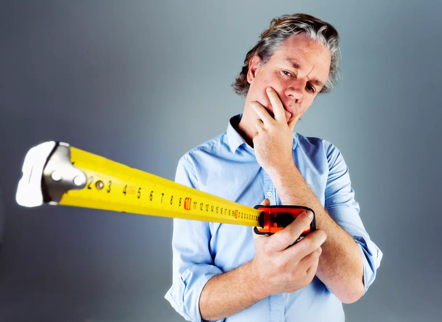 While many men will hope the procedure can add some serious length to their willy, the reality is that it can't - although it can potentially add a teensy bit (Getty stock)