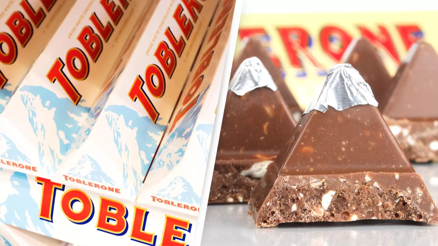 People are only just noticing hidden image on Toblerone logo