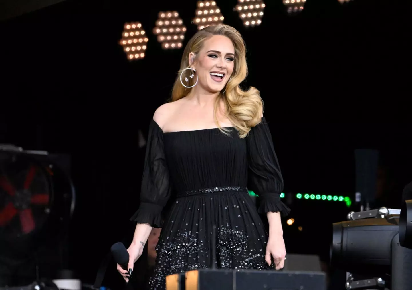 It seems Adele had it all sussed out when it came to Jennifer Lawrence's role in Passengers. (Gareth Cattermole/Getty Images for Adele)