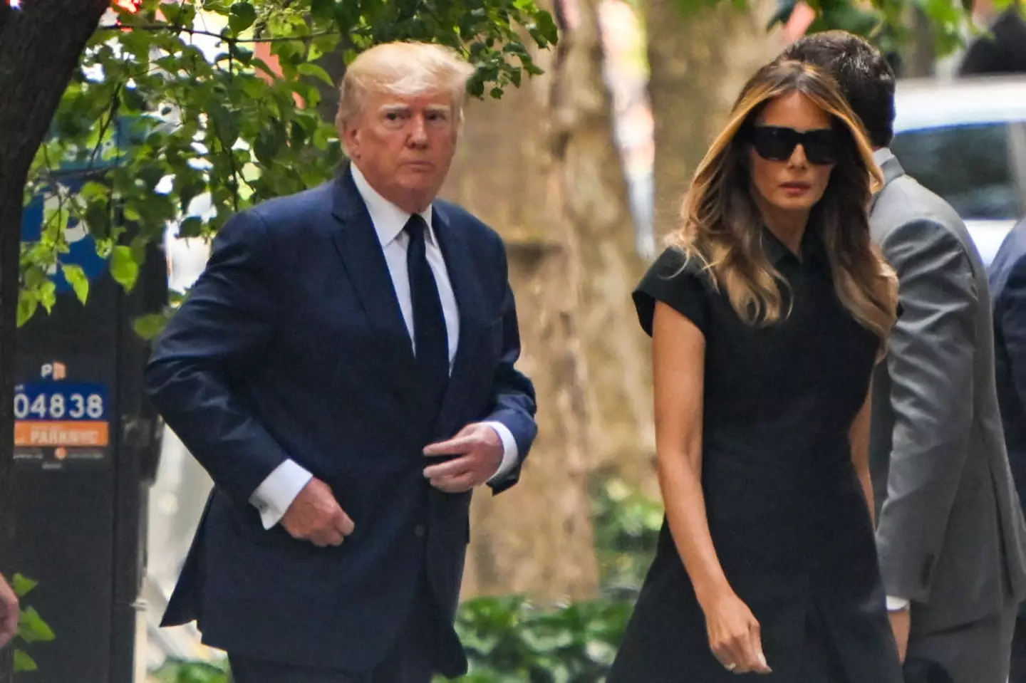 "I'll take her to dinner on the Boeing, I'll take her for dinner on Air Force One." (Alexi J. Rosenfeld/Stringer/Getty)