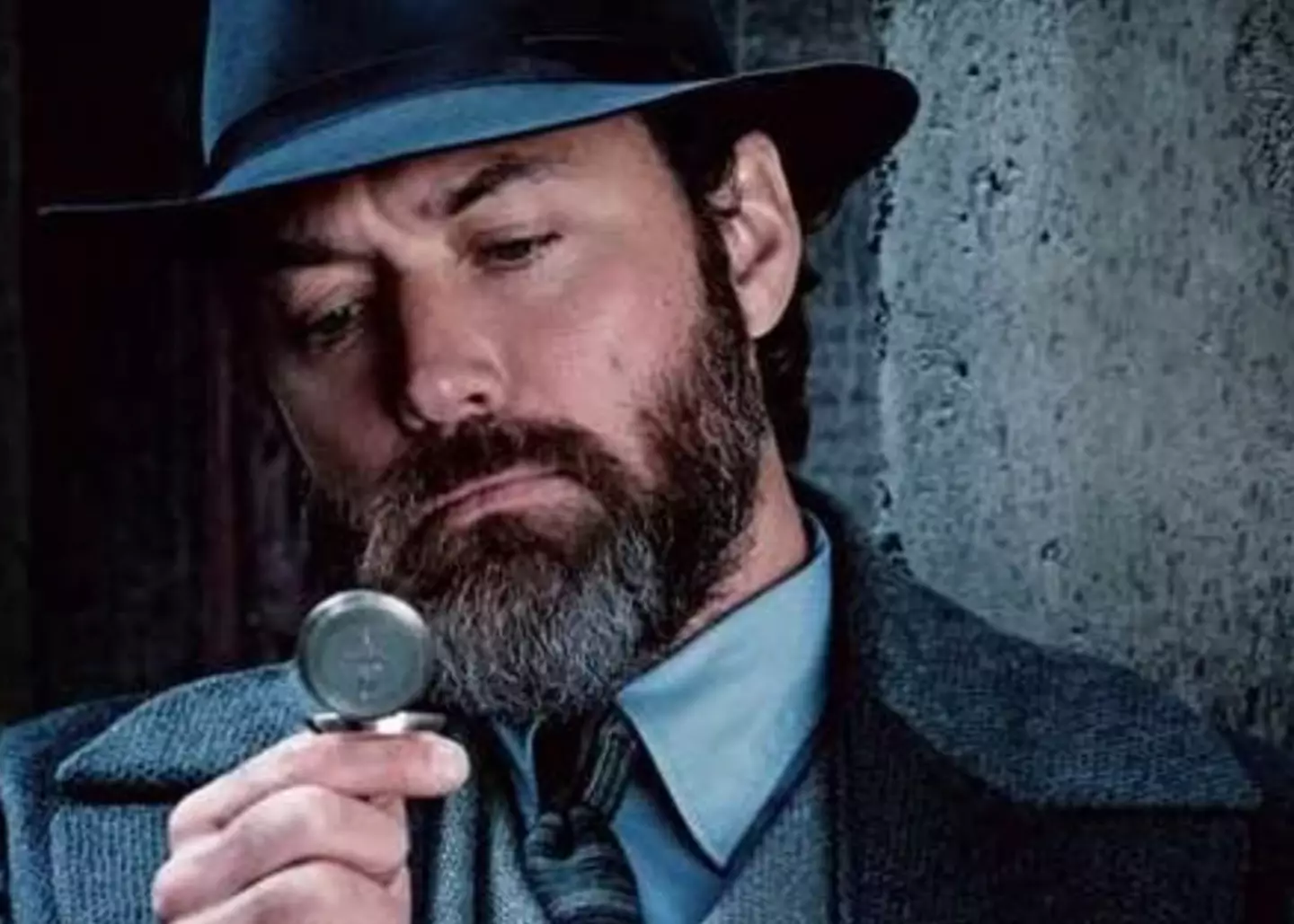 Jude Law as Dumbledore in Fantastic Beasts 3.
