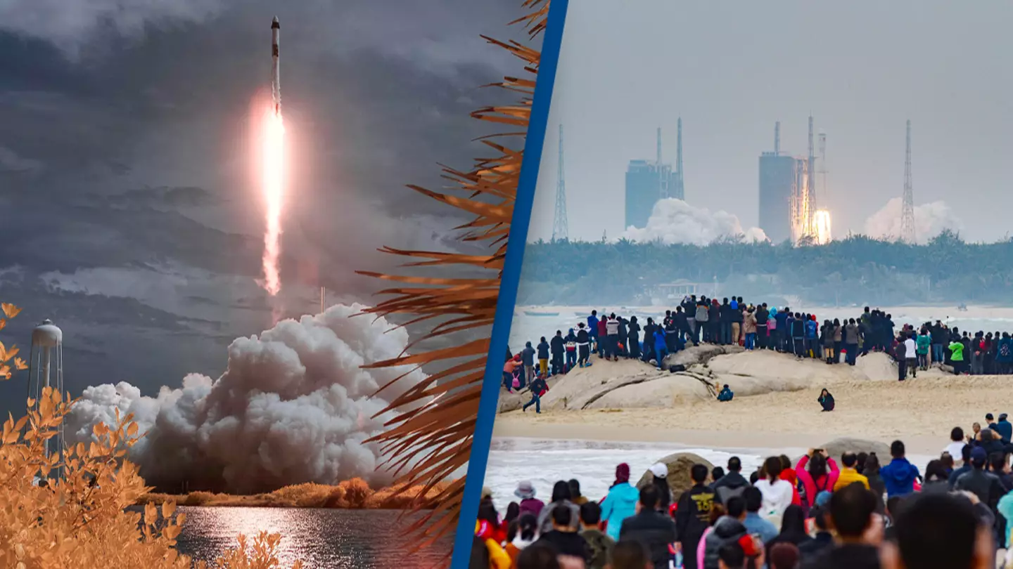 Huge Uncontrolled Chinese Rocket Is Falling To Earth And Scientists Don't Know Where It Will Land