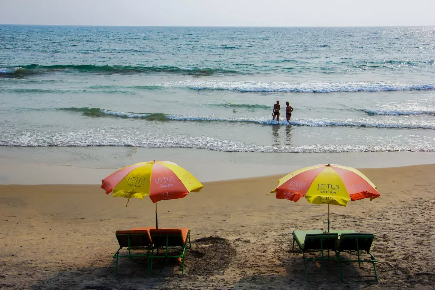 A woman in South Carolina was fatally injured when she was impaled by a beach umbrella.