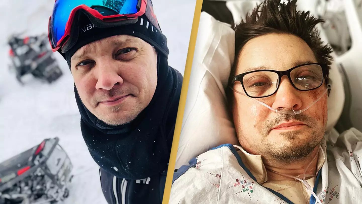 Jeremy Renner was helping someone stranded in the snow when snowplow accident happened