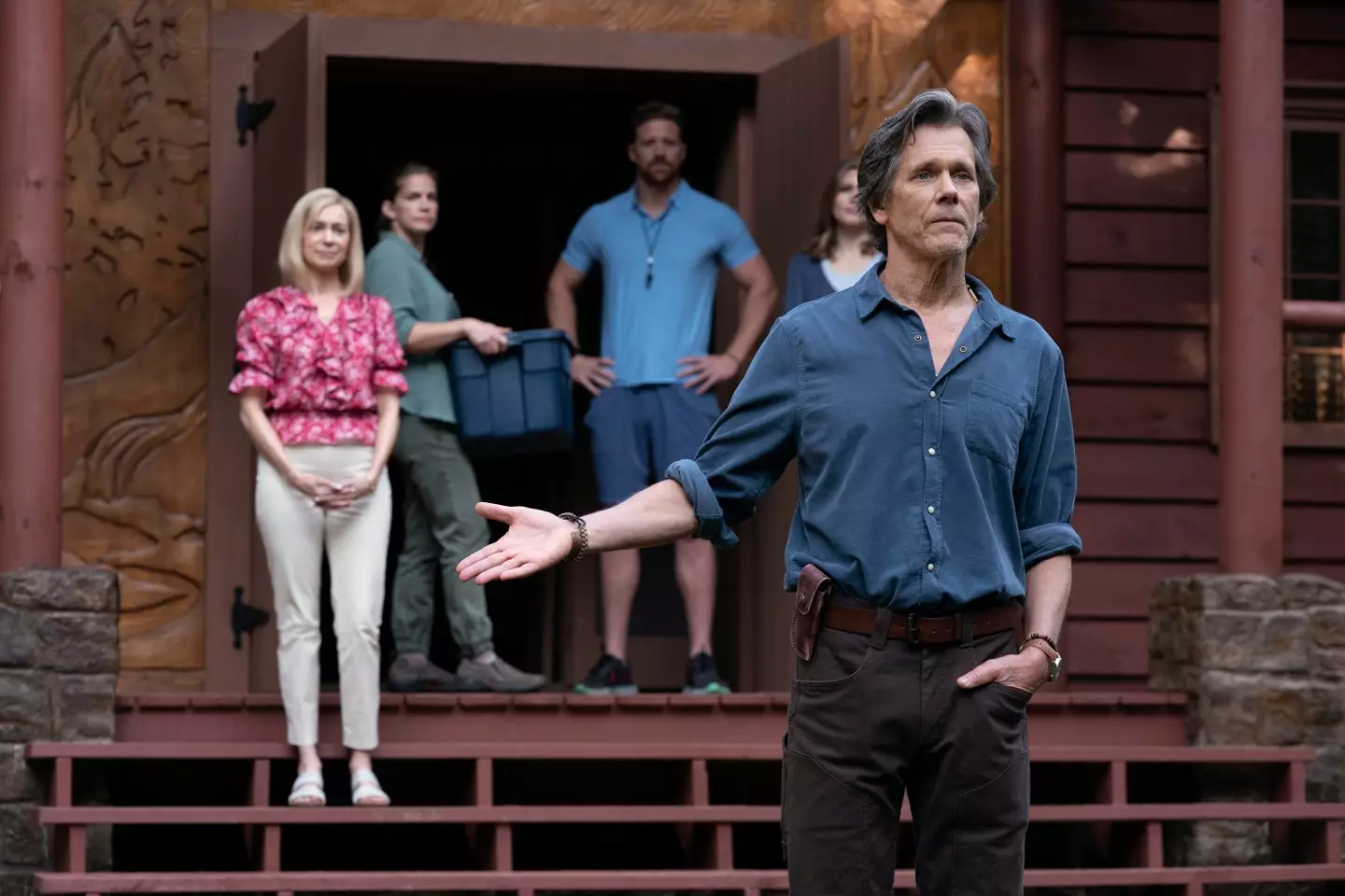 Kevin Bacon cut his horror movie teeth in Friday the 13th, now he's back at as an evil gay conversion camp leader.