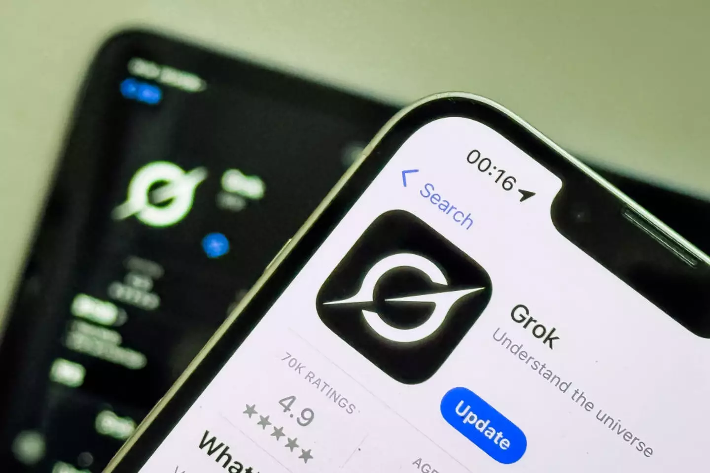 Grok is built into the X app, so can generate images from user prompts directly within the platform (Cheng Xin/Getty Images)