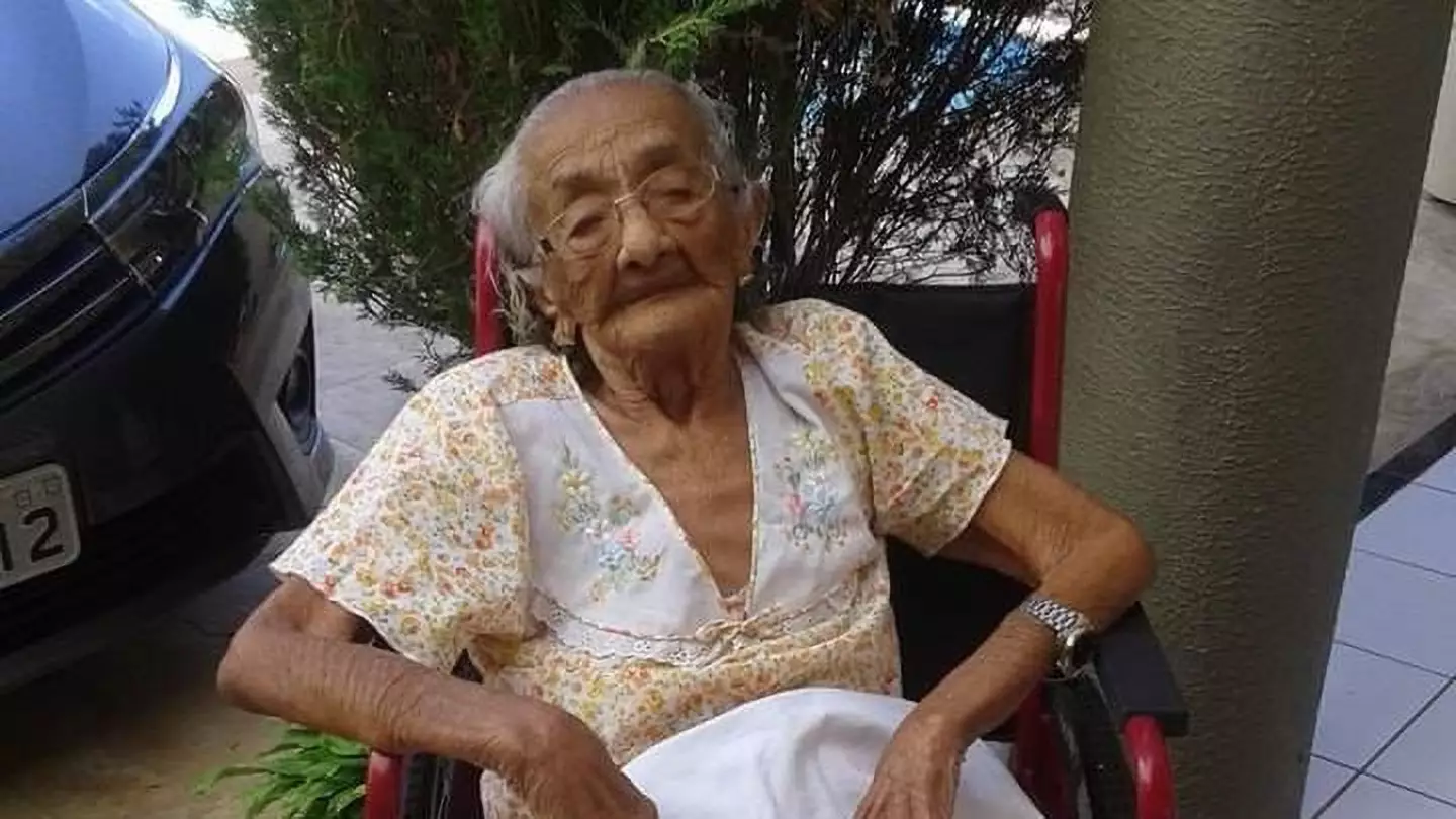Gomes dos Reis' family were 'amazed' to find out she is potentially the world's oldest living person.