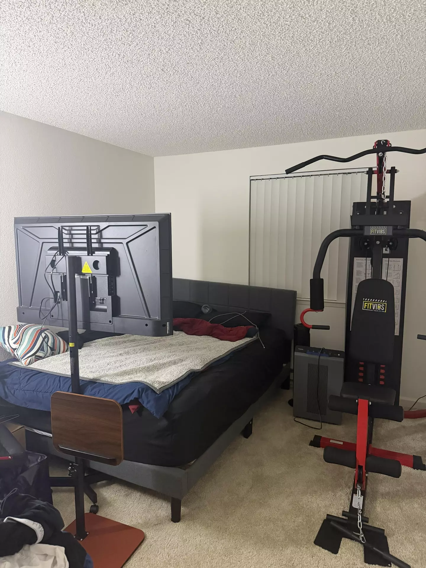 The room took an unusual approach to home decor (Mattbaker99/Reddit)