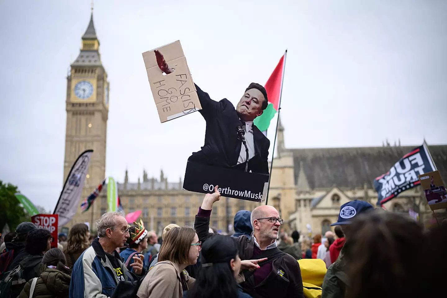 Brits haven't taken kindly to Musk's opinions on the country's politics (Leon Neal/Getty Images)