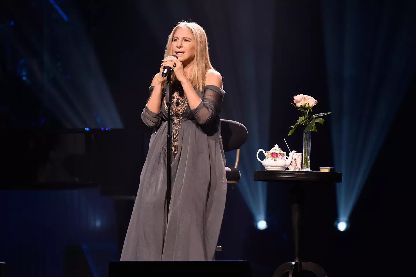 Barba Streisand caused mixed responses with her outfits.