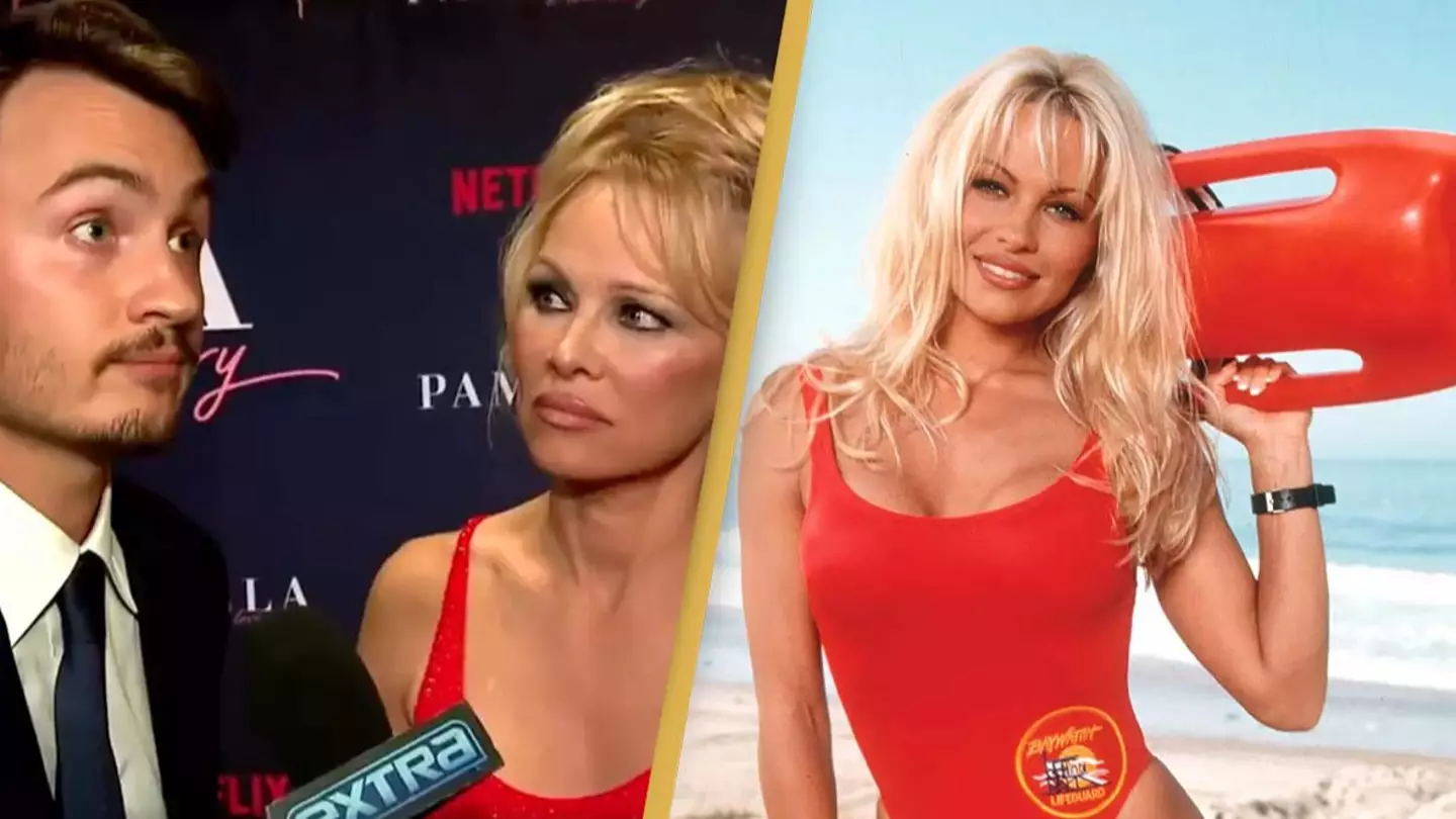 Pamela Anderson's son says amount she still earns from Baywatch is 'a crime'