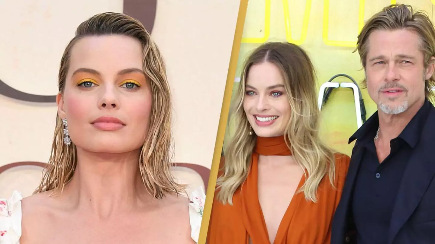 Margot Robbie spontaneously kissed Brad Pitt while filming new movie as it was 'her only chance'