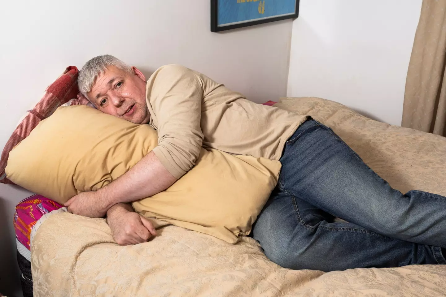 Andrew is still a virgin at the age of 47 (SWNS)