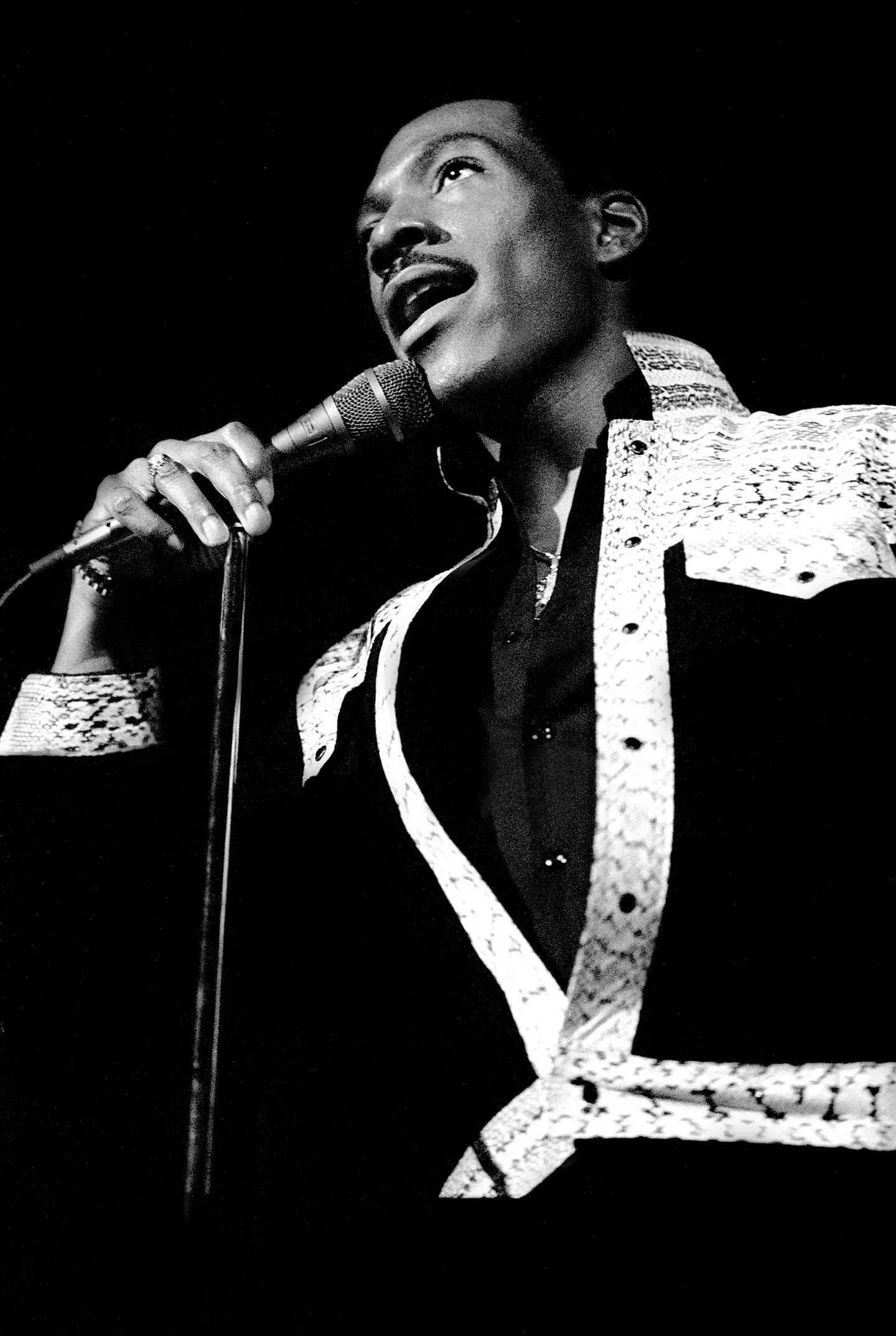 Eddie Murphy seen performing in 1985.