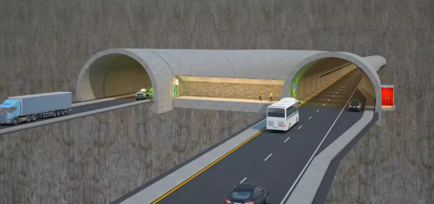 The dual-tunnel system (Skanska)