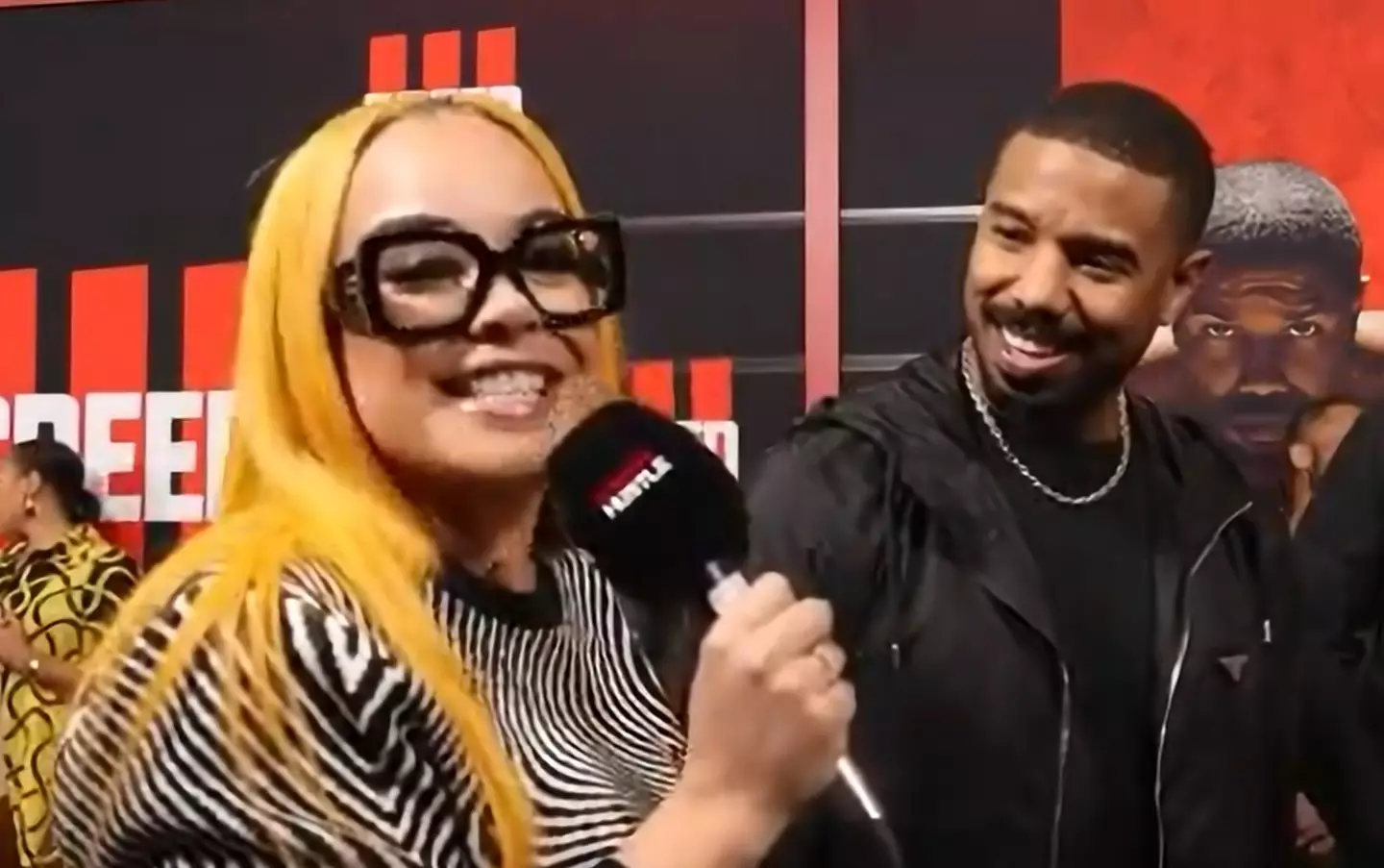 The Morning Hustle has set the record straight, someone else on the podcast with Lore'l called Michael B. Jordan 'corny'.