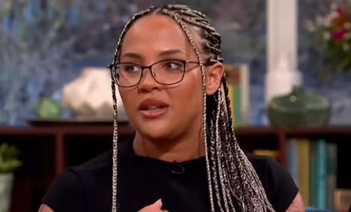 Latiesha Jones explained what customers use her toenails for (ITV)