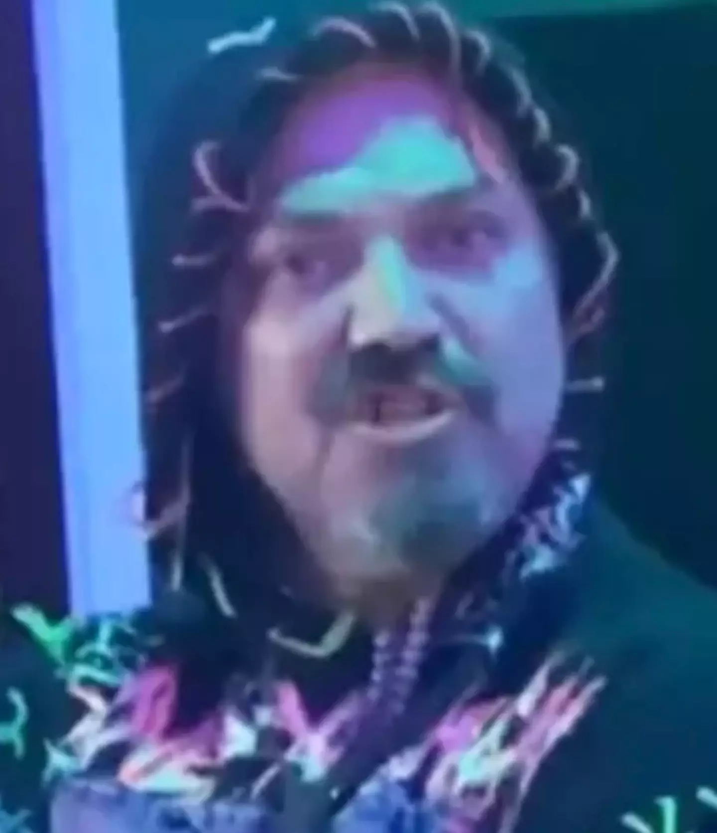 Bam Margera was seen in a music studio recording a diss track.