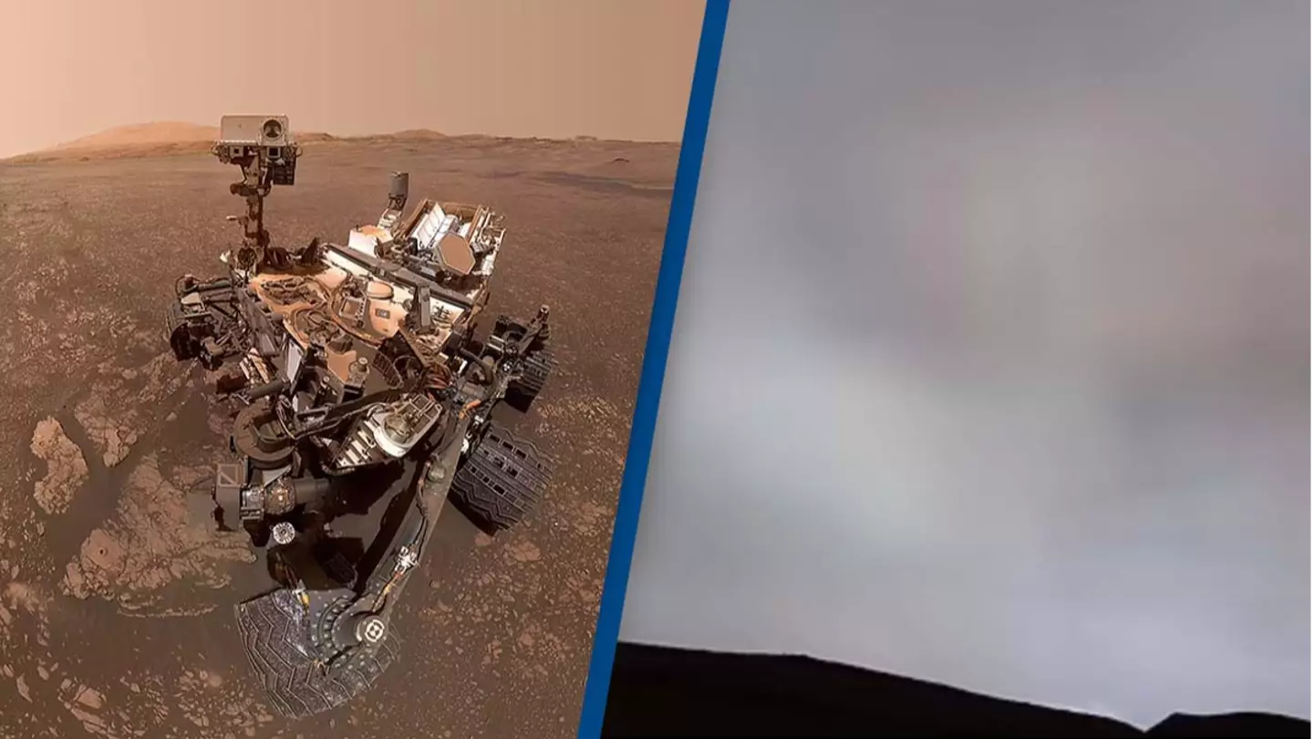 NASA shares what sunset over Mars looks like