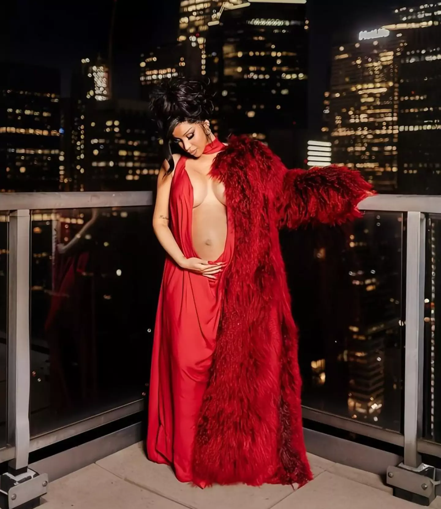 Cardi B is pregnant with her third child. (iamcardib/Instagram)