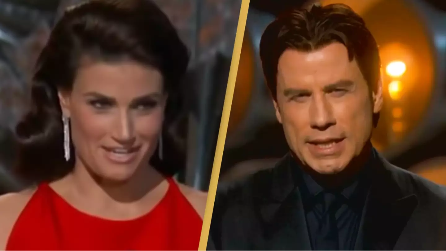 Idina Menzel got revenge on John Travolta pronouncing her name horrifically wrong at Oscars