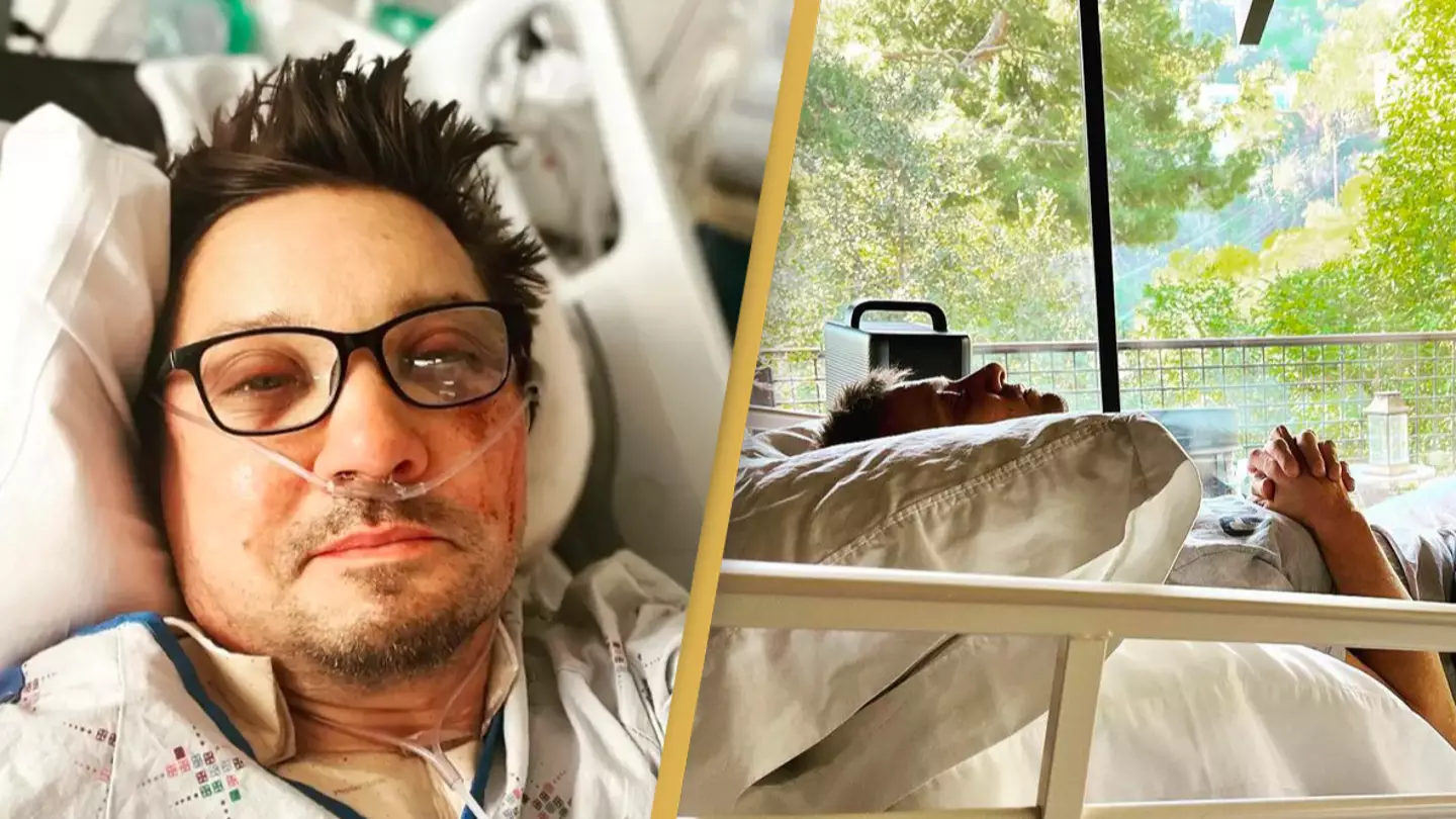 Jeremy Renner issues message to fans after snow ploughing accident