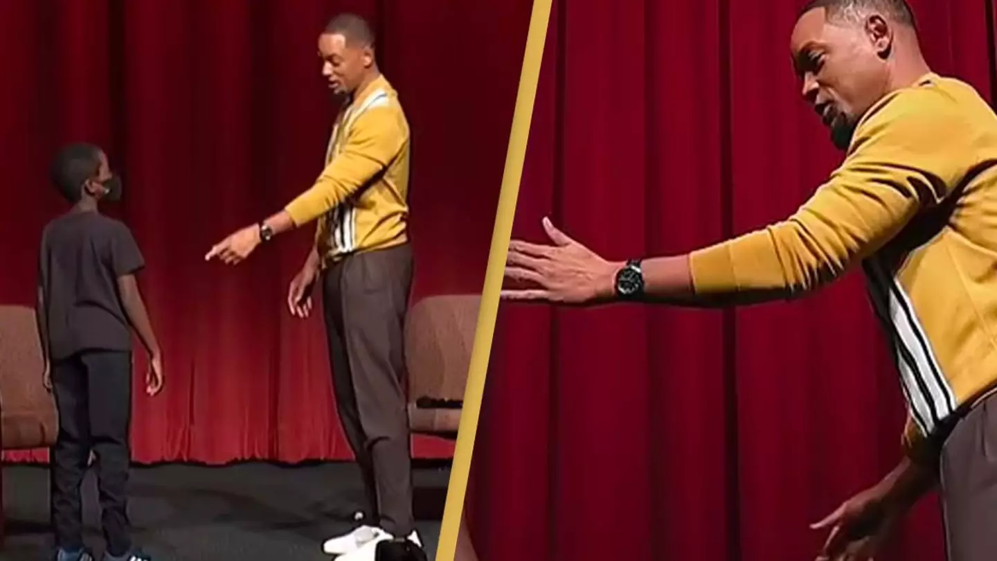 Will Smith Teaches Child 'Slapping Technique' In Resurfaced Footage