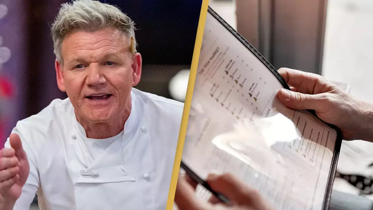 Gordon Ramsay warns you should never order from one specific part of a restaurant menu