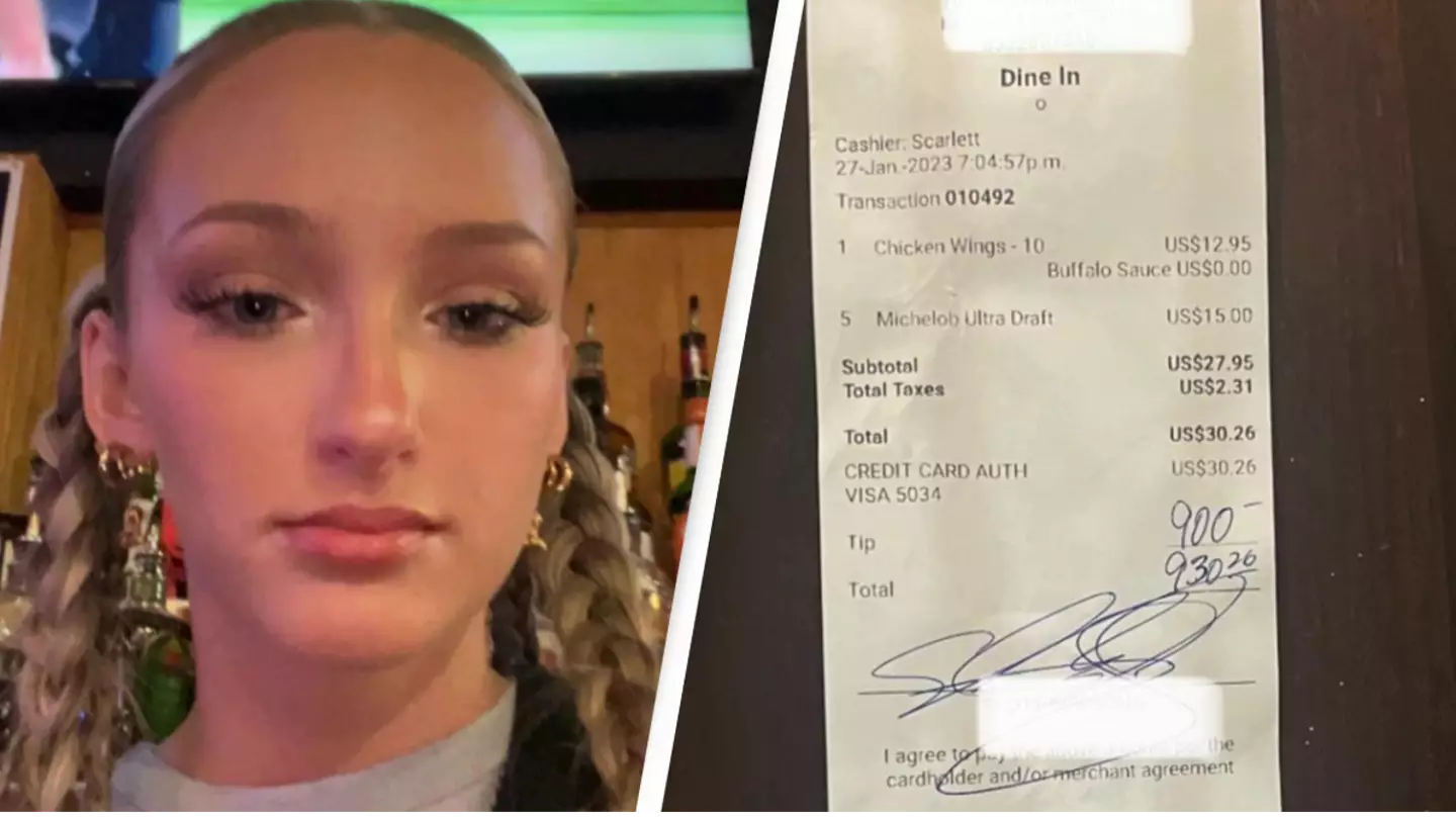 Bartender reveals customer tipped $900 after making bizarre demand and people are speechless