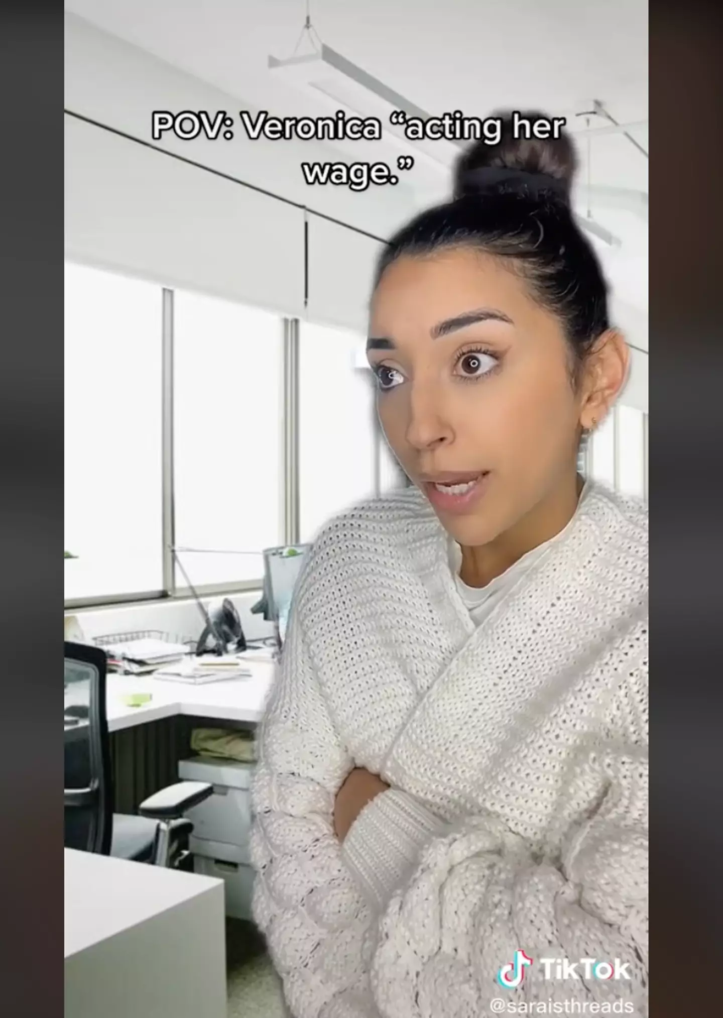 One TikTok user is imploring workers to 'act their wage.