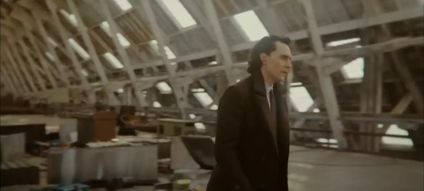 Tom Hiddleston in Loki.