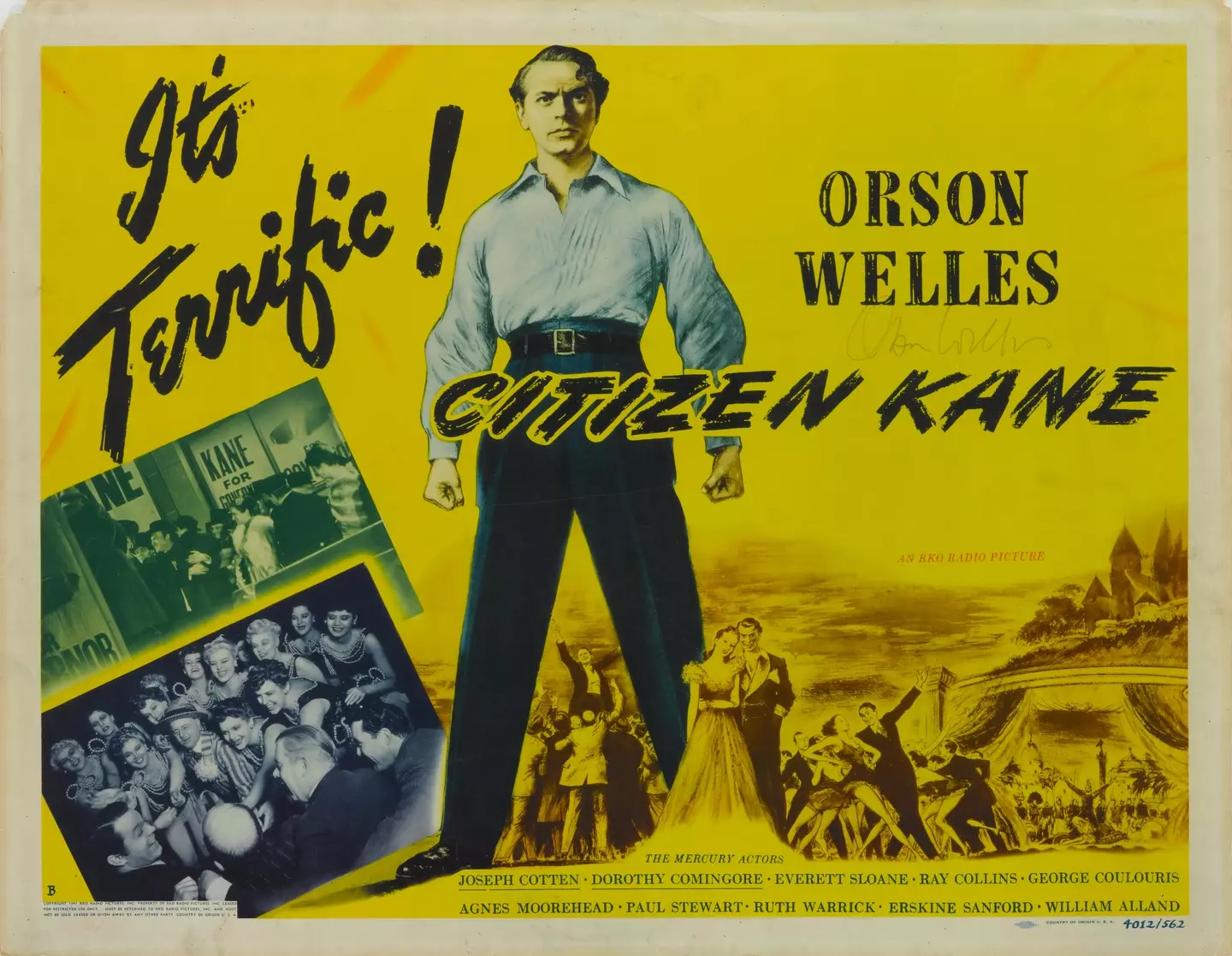 Citizen Kane by Orson Welles.