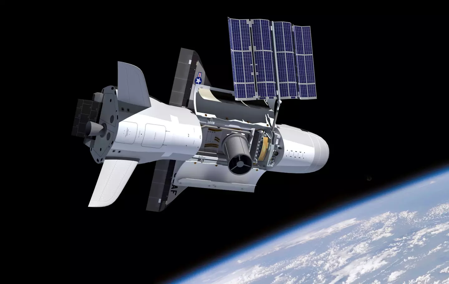 X-37B orbited Earth for three years.