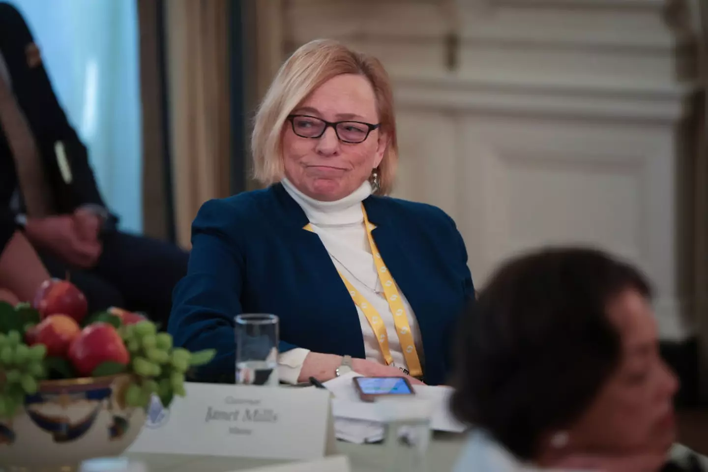 Governor Janet Mills indicated immediately that Maine would sue the Trump administration ( Win McNamee/Getty Images)