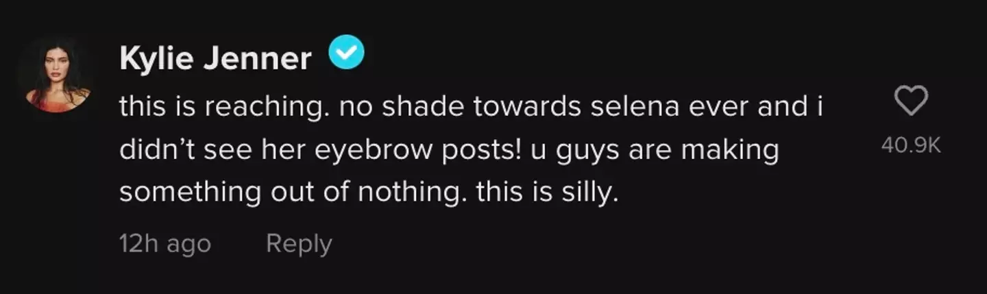 The influencer has denied the accusations.