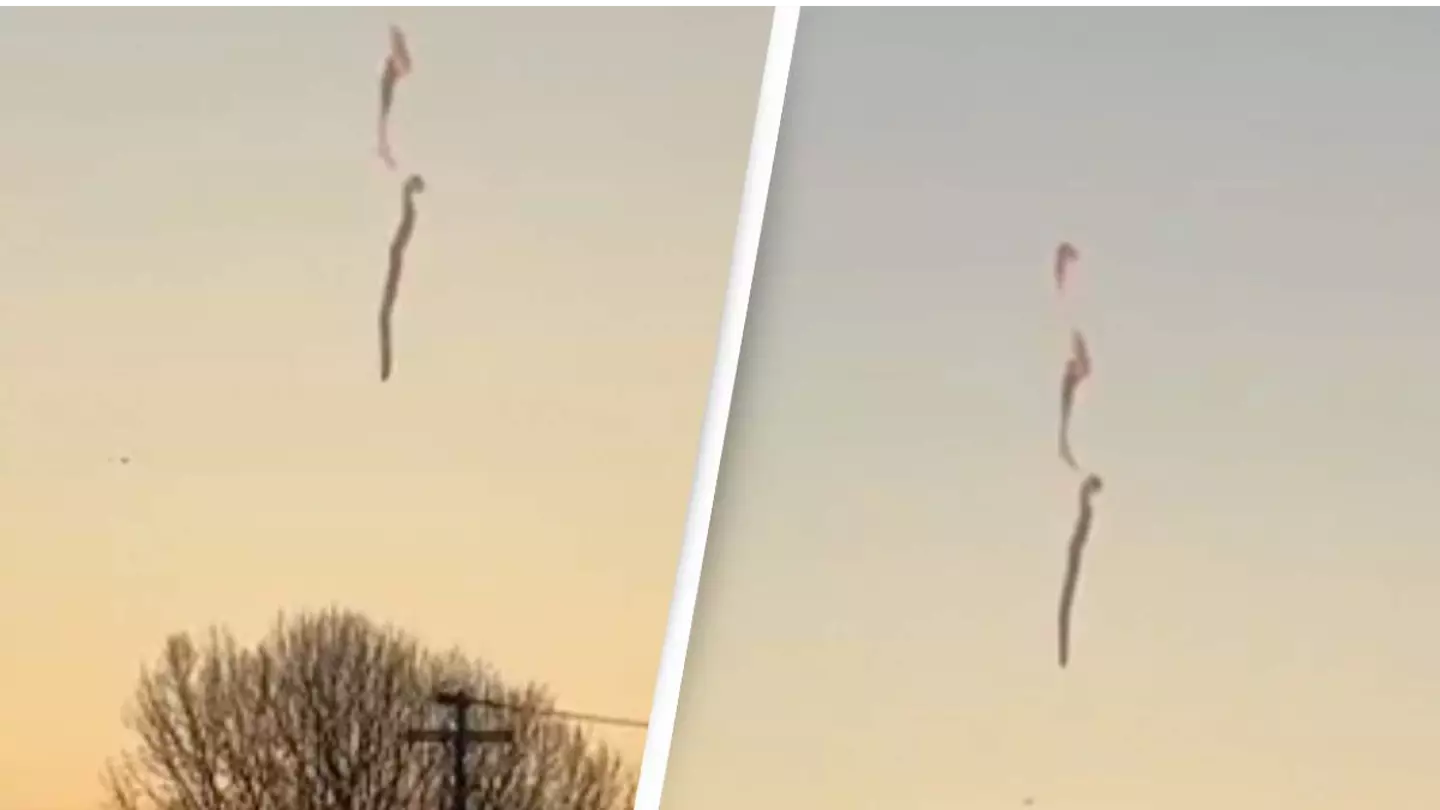 'Strange object falling from the sky' is seriously confusing people
