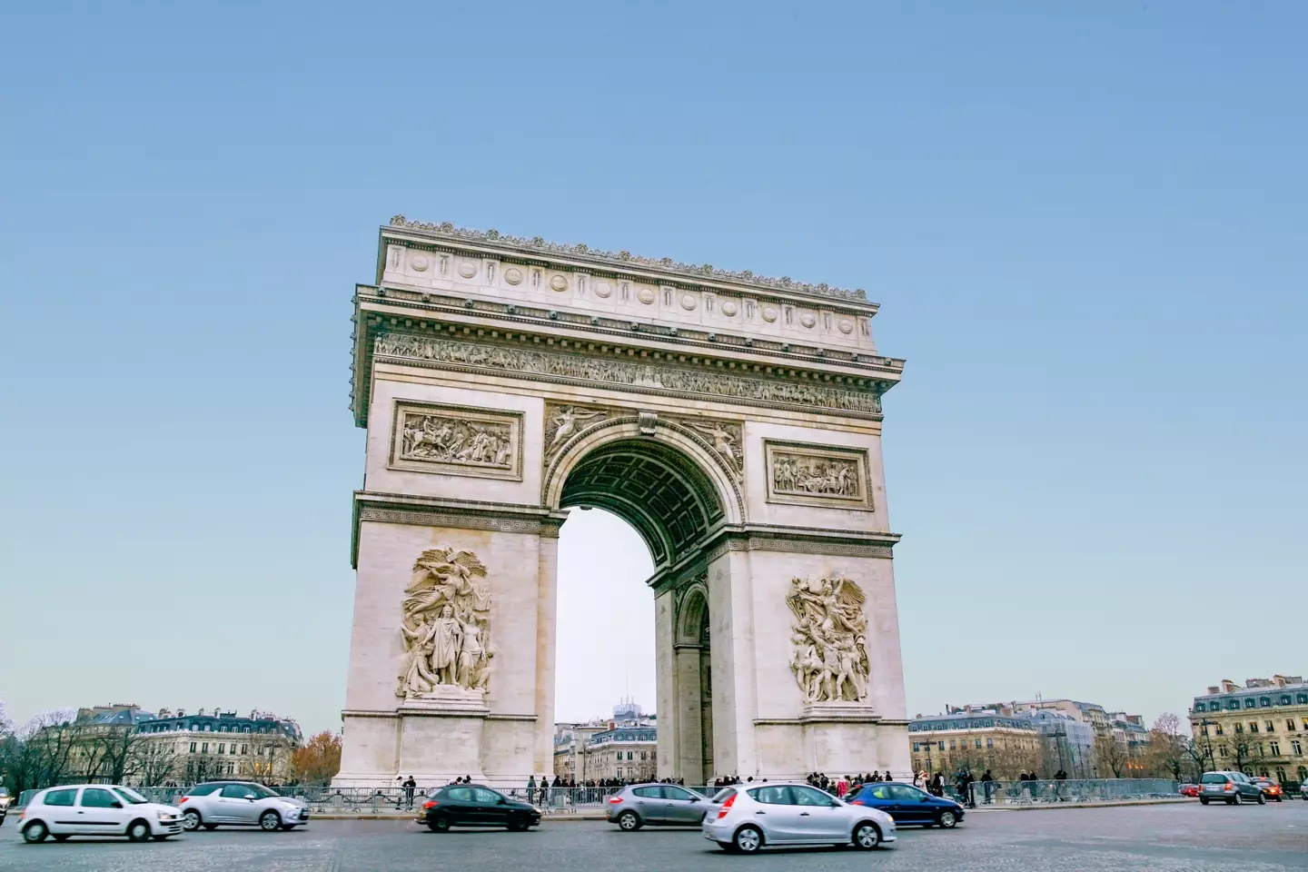 The gaping hole could now fit Paris' Arc de Triomphe.