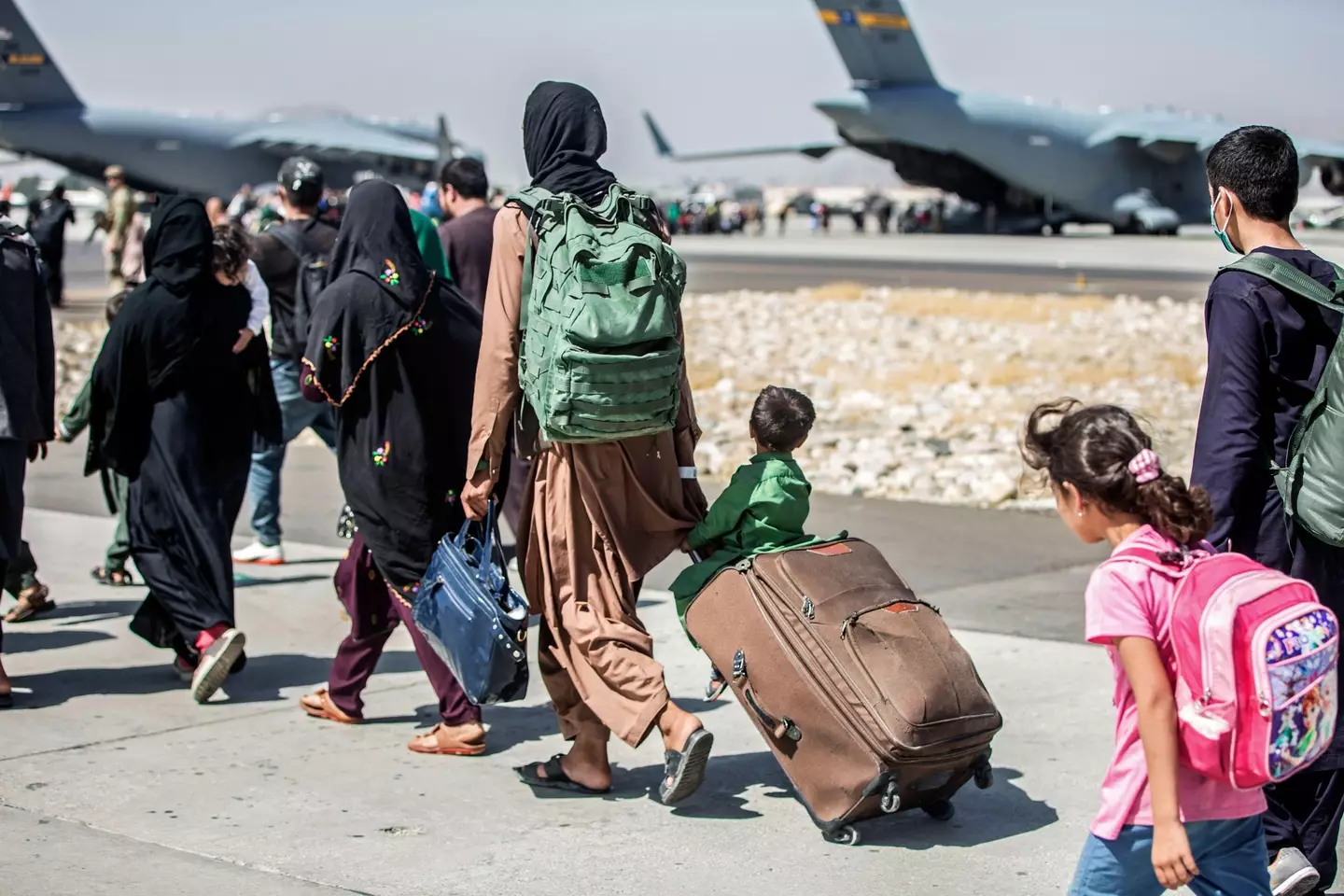 Kabul evacuation (Alamy)