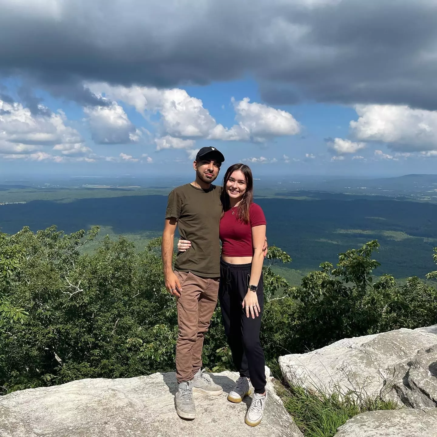 Mikayla Paulus and Adam Simjee.