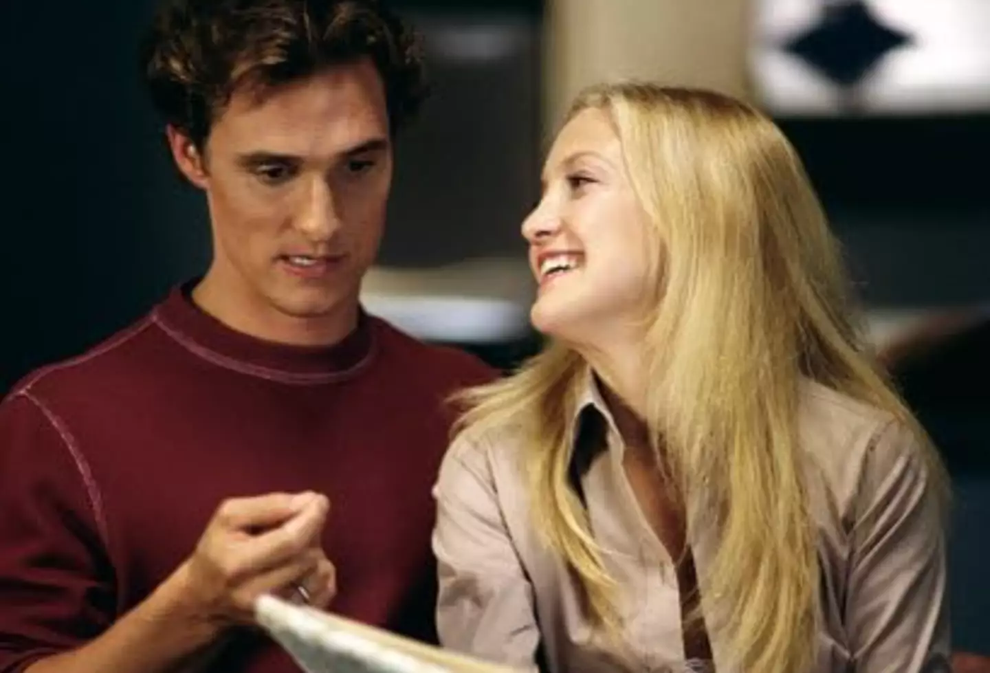 Matthew McConaughey has starred in many a rom-com during his career, including How to Lose A Guy in 10 Days. (Paramount Pictures)