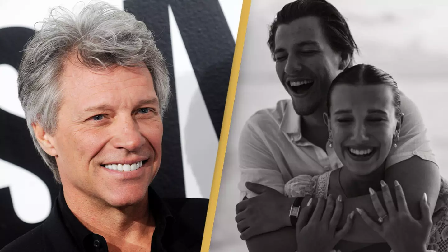 Jon Bon Jovi addresses age question about his son proposing to 19-year-old Millie Bobby Brown