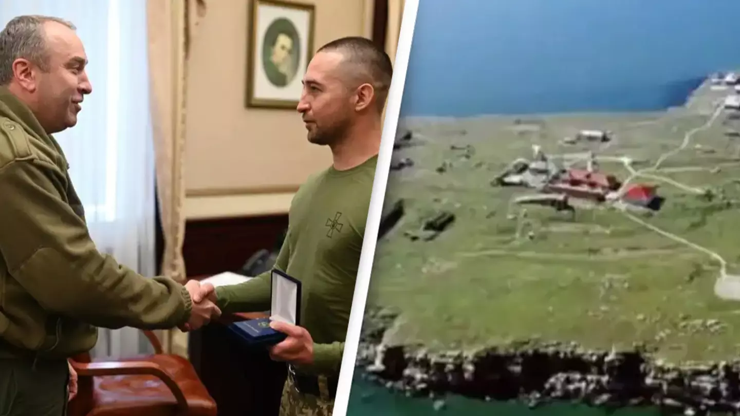 Ukranian Soldier Awarded Medal After Telling Russian Warship To 'Go F**k Yourself'