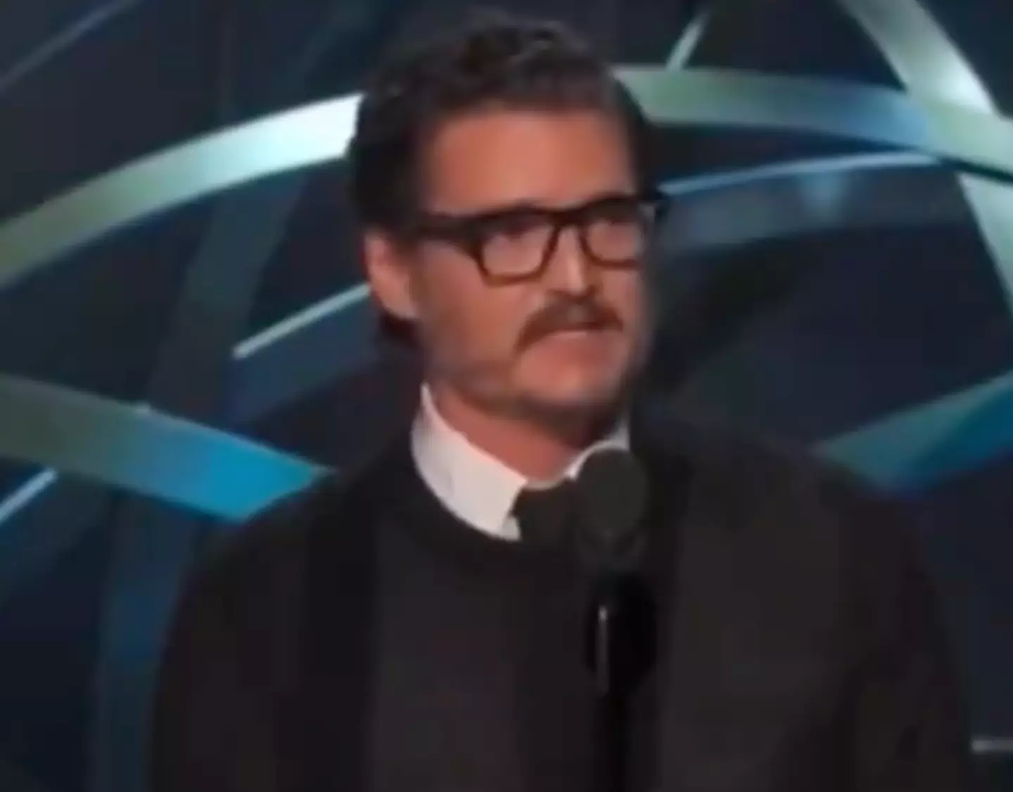 Pedro Pascal's audio was bleeped.