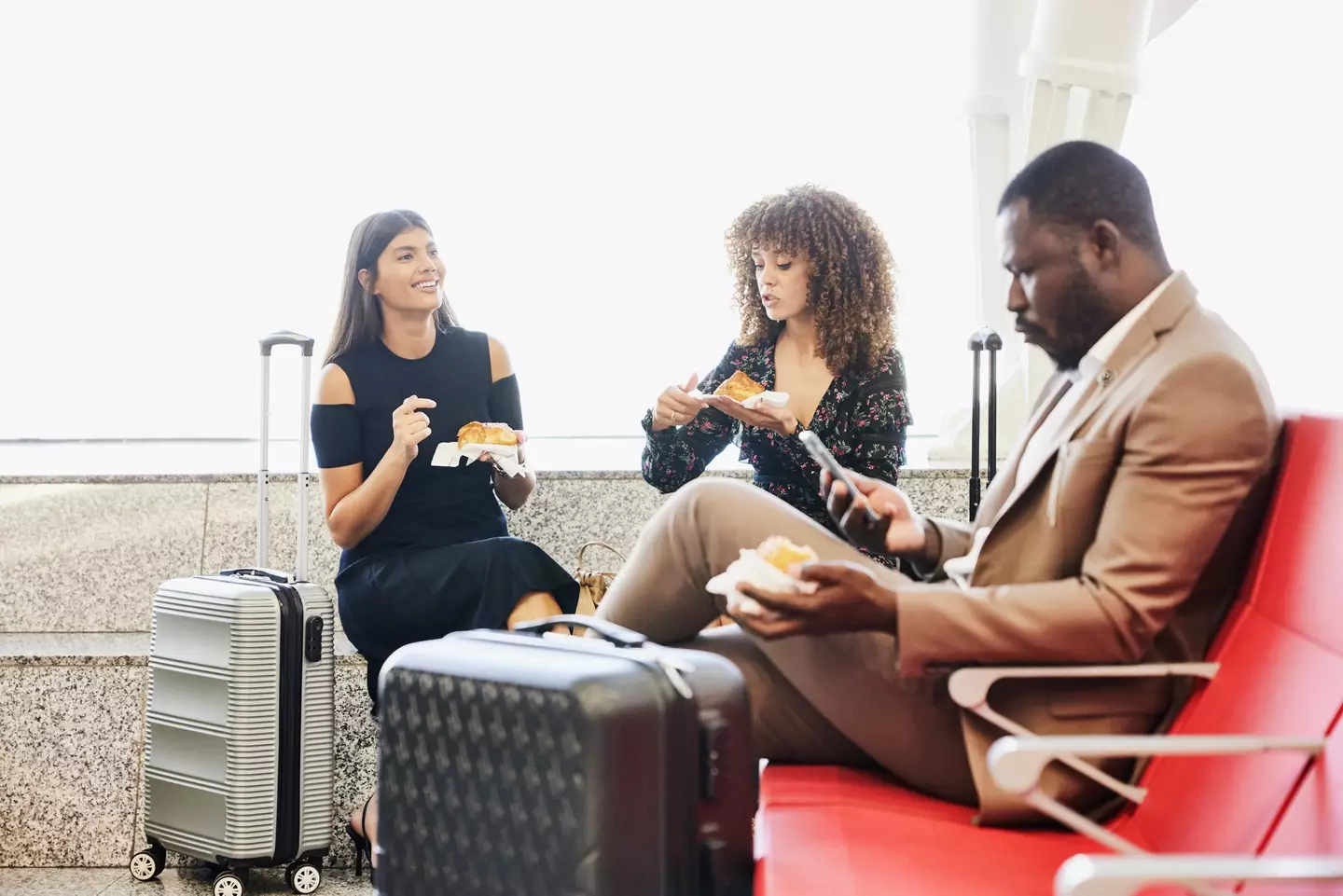 Most people only have to wait a couple of hours in the lounge. (Getty Stock Photo)